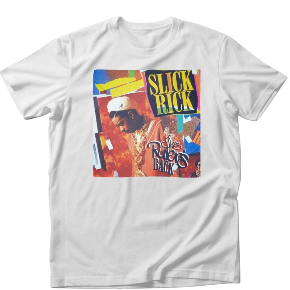 New slick rick t shirt 80s 90s rapper